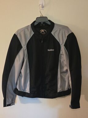 Fieldsheer Men’s Black & Gray Motorcycle Jacket